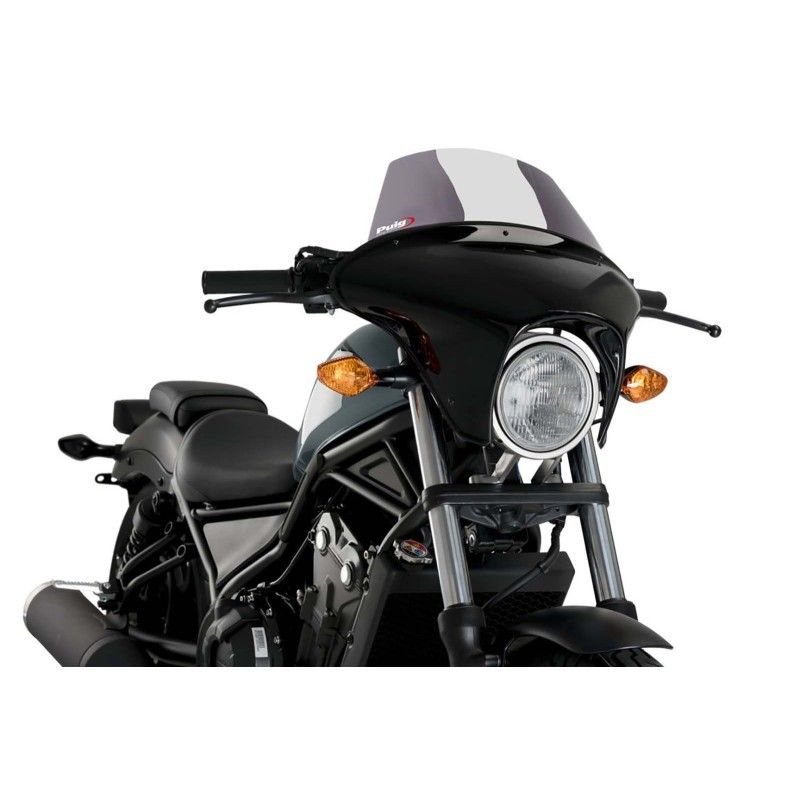Puig Batwing SML Touring Windschutzscheibe fur Honda CMX500 Rebel 17 19 leicht getont 21060h