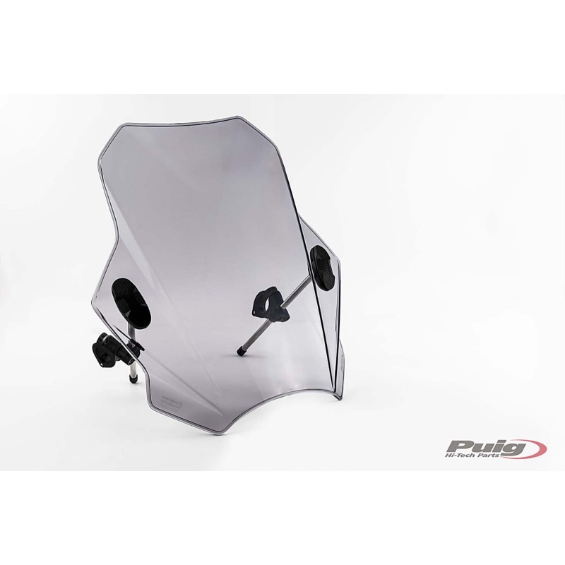 MEGLOB Motorrad Windschutzscheibe Runde Fahrräder Windschutzscheibe Geröll  Universal Für CB400 CB750 (Farbe : A) : : Auto & Motorrad