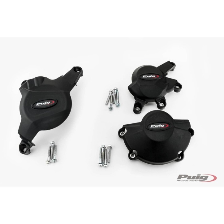 PROTECTION CARTER MOTEUR PUIG HONDA CBR600RR 13-16 NOIR