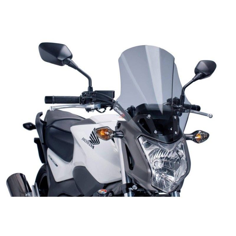 Parabrisas Puig Touring Plus para Honda NC750S 16-20 ahumado claro