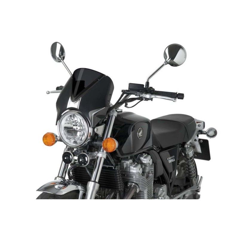 Puig Windschutzscheibe Retro fur Honda CB1100 13 14 dunkel getont schwarz Angebot