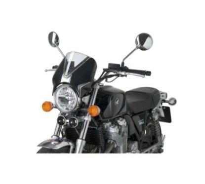 Pare-brise Puig retro pour Honda CB1100 13/14, noir transparent, offre