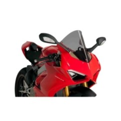 PUIG CUPOLINO R-RACER PER DUCATI PANIGALE V4 S ANNO 18-19 COLORE FUME SCURO.