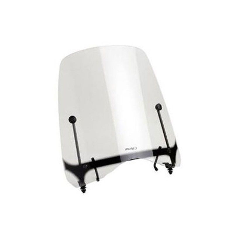 Pare-brise Puig pour scooter Peugeot Vivacity 3 125 4T AC E3 11/17, transparent
