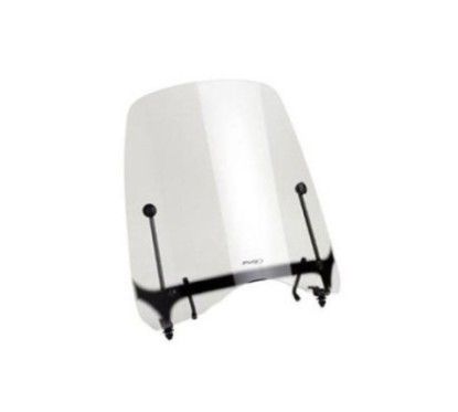 Pare-brise Puig pour scooter Peugeot Vivacity 3 125 4T AC E3 11/17, transparent