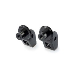 Adaptateurs de patins de selle fixes Puig pour Triumph Tiger Explorer XC XCX XCA XR XRX XRT 16/17, noir