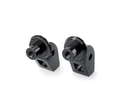 Adaptateurs de patins de selle fixes Puig pour Triumph Tiger Explorer XC XCX XCA XR XRX XRT 16/17, noir