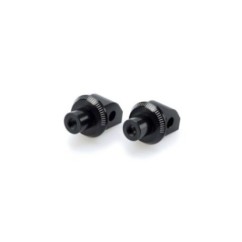Puig feste Beifahrerfussrastenadapter fur Triumph Bonneville T100 17 19 schwarz