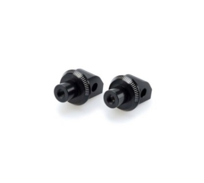 Puig feste Beifahrerfussrastenadapter fur Triumph Bonneville T100 17 19 schwarz