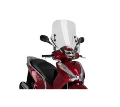 PUIG CUPOLINO SCOOTER MODELLO T.X. HONDA SCOOPY SH300i 15-21 COLORE TRASPARENTE