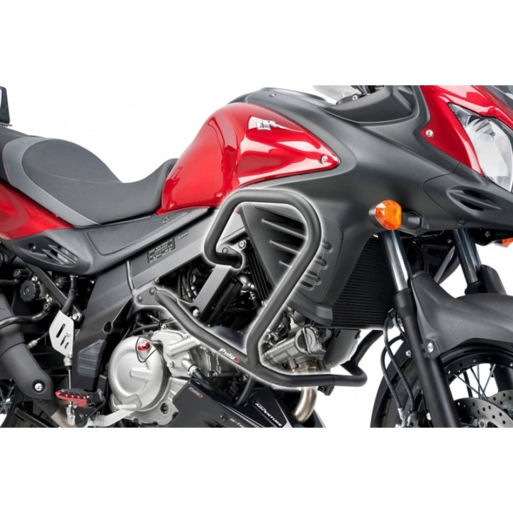 PUIG BARRES DE PROTECTION MOTEUR SUZUKI DL650 V-STROM 12-16 NOIR