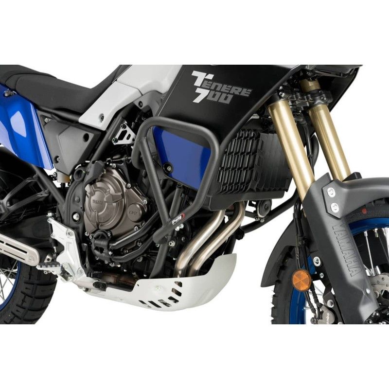 Barras protectoras de motor Puig para Yamaha Tener 700 19/20 negras