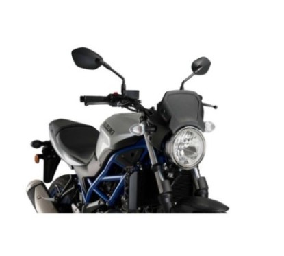 PUIG CARENATURA FRONTALE IN ALLUMINIO PER TRIUMPH BONNEVILLE SPEEDMASTER ANNO 18-23 COLORE NERO