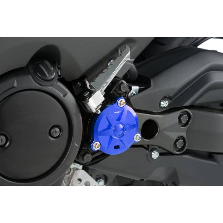 PUIG COUVERCLE DE PIVOT DE BRAS OSCILLANT YAMAHA T-MAX 560 20-21 BLEU