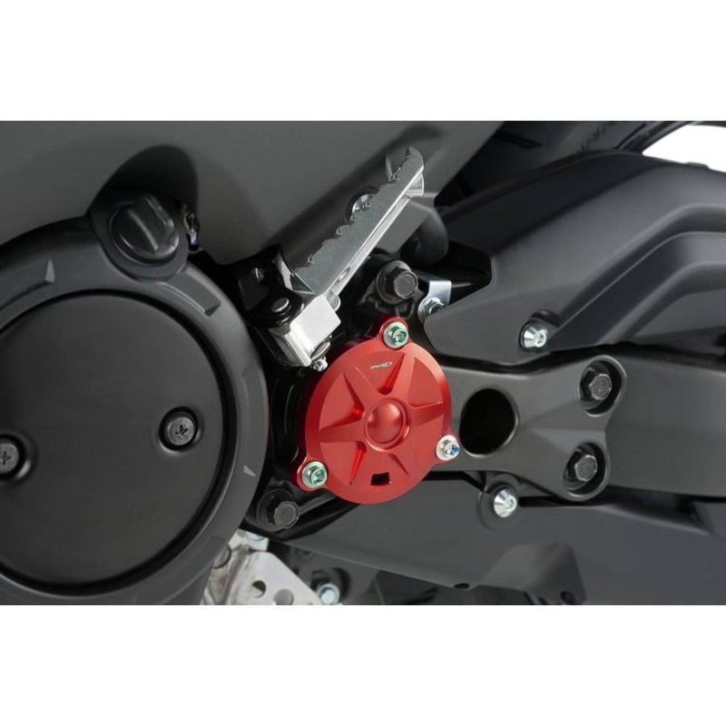 PUIG COUVERCLE DE PIVOT DE BRAS OSCILLANT YAMAHA T-MAX 560 20-21 ROUGE