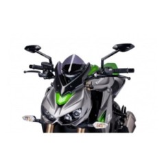 PUIG NAKED SCREEN NG SPORT KAWASAKI Z1000 14-16 DARK SMOKE