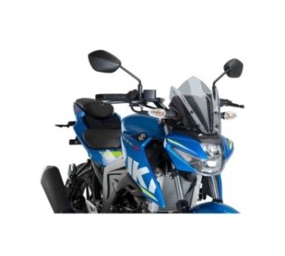Bulle sport Puig Naked NG pour Suzuki GSX S125 17-21 fumee claire