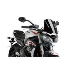 PUIG NAKED NG SPORT WINDSCHUTZSCHEIBE FUR TRIUMPH STREET TRIPLE R 2021-22 SCHWARZ