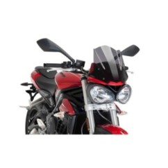 PUIG CUPOLINO NAKED N.G. SPORT TRIUMPH STREET TRIPLE S 18-19 FUME SCURO