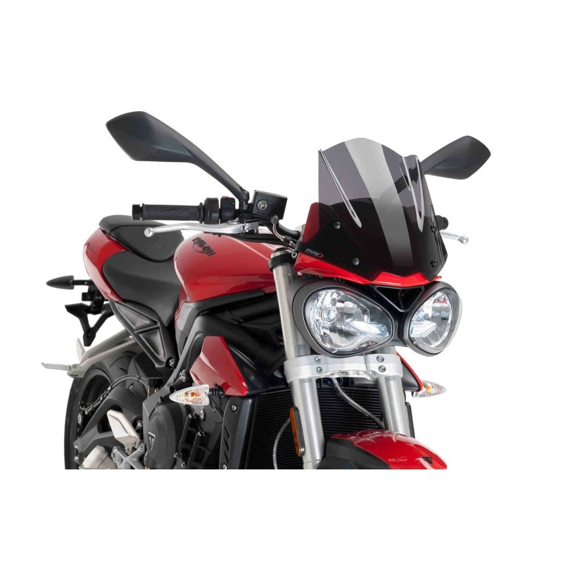 PUIG CUPOLINO NAKED N.G. SPORT TRIUMPH STREET TRIPLE S 18-19 FUME SCURO