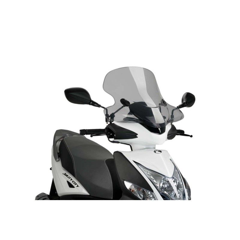 Puig-Windschutzscheibe fur Roller, City-Touring, Kymco Agility City 50 20 25, leicht getont