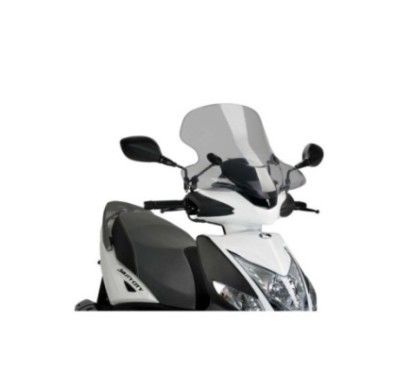 Puig-Windschutzscheibe fur Roller, City-Touring, Kymco Agility City 50 20 25, leicht getont