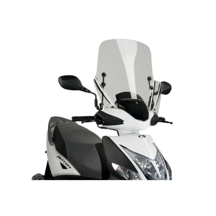 PUIG WINDSCREEN SCOOTER TX KYMCO AGILITY CITY 125 20-23 TRANSPARENT