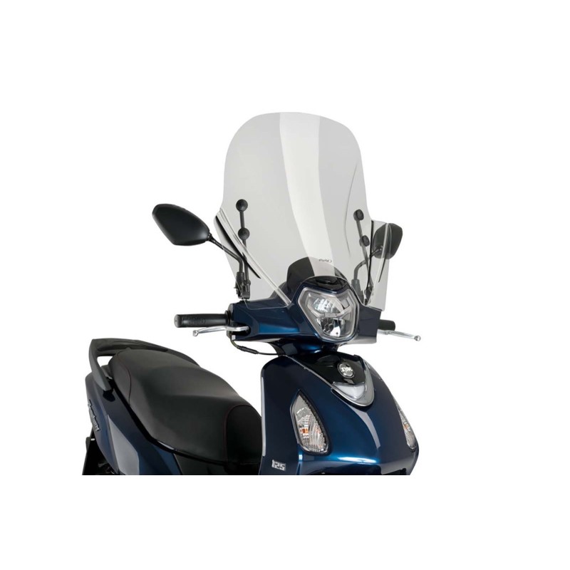 PUIG CUPOLINO SCOOTER MODELLO T.X. SYM SYMPHONY 125 21-22 COLORE TRASPARENTE