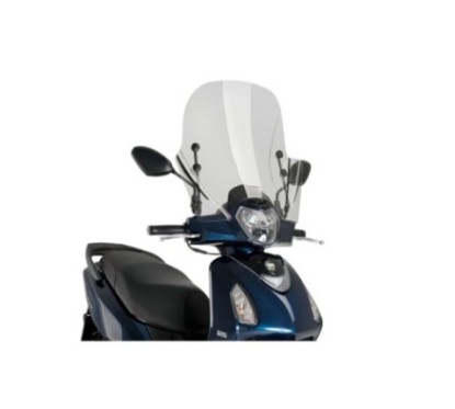 PUIG CUPOLINO SCOOTER MODELLO T.X. SYM SYMPHONY 125 21-22 COLORE TRASPARENTE