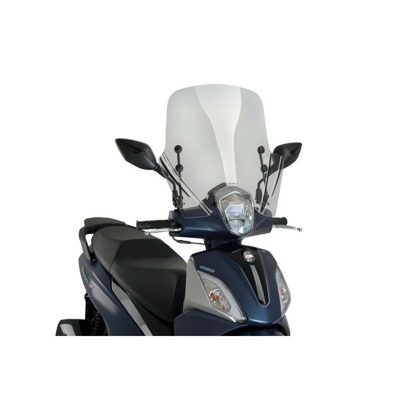 Scooter Puig TX Sym Symphony 125 IE ST 4T AC LC E5 21/25, ecran transparent