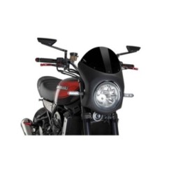 PUIG SEMI FAIRING SCREEN KAWASAKI Z900RS 18-20 BLACK-BLACK