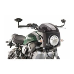 PUIG CUPOLINO SEMICARENATO YAMAHA XSR700 16'-22' FUME SCURO-NERO OPACO