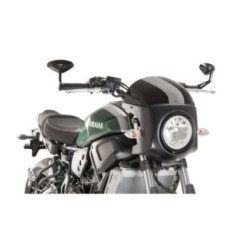 PUIG CUPOLINO SEMICARENATO YAMAHA XSR700 16'-22' NERO-NERO OPACO