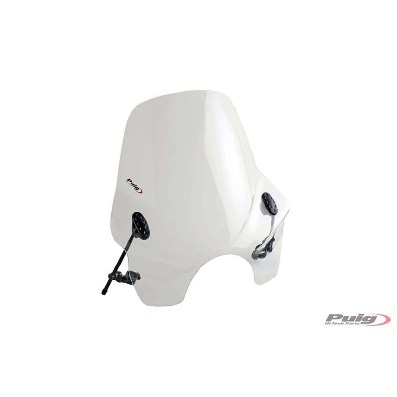 PUIG CUPOLINO PER FARO TONDO MODELLO TOURING I PER INDIAN SCOUT ANNO 15-22 COLORE TRASPARENTE