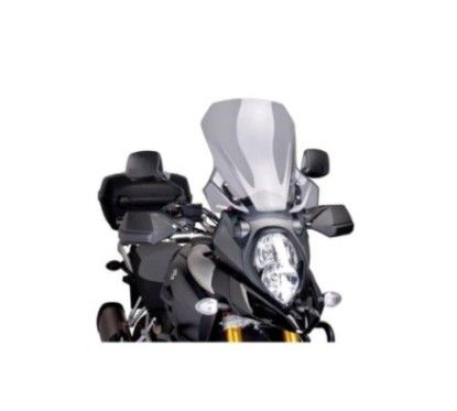 puig touring windshield for suzuki dl1000 v strom 14 19 light smoke