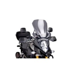 Pare-brise Puig Touring pour Suzuki DL1000 V-Strom 14-19, fume fonce