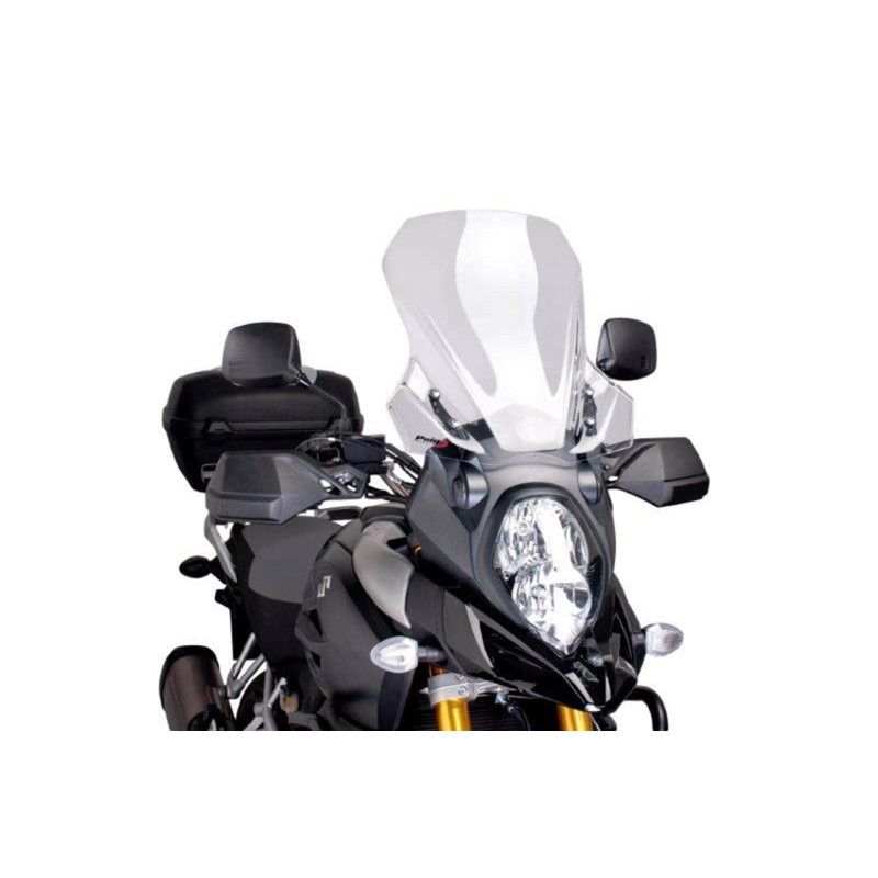 Pare-brise Puig Touring pour Suzuki DL1000 V-Strom 14/19, transparent