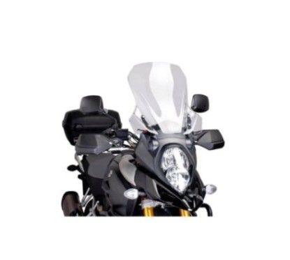 Pare-brise Puig Touring pour Suzuki DL1000 V-Strom 14/19, transparent