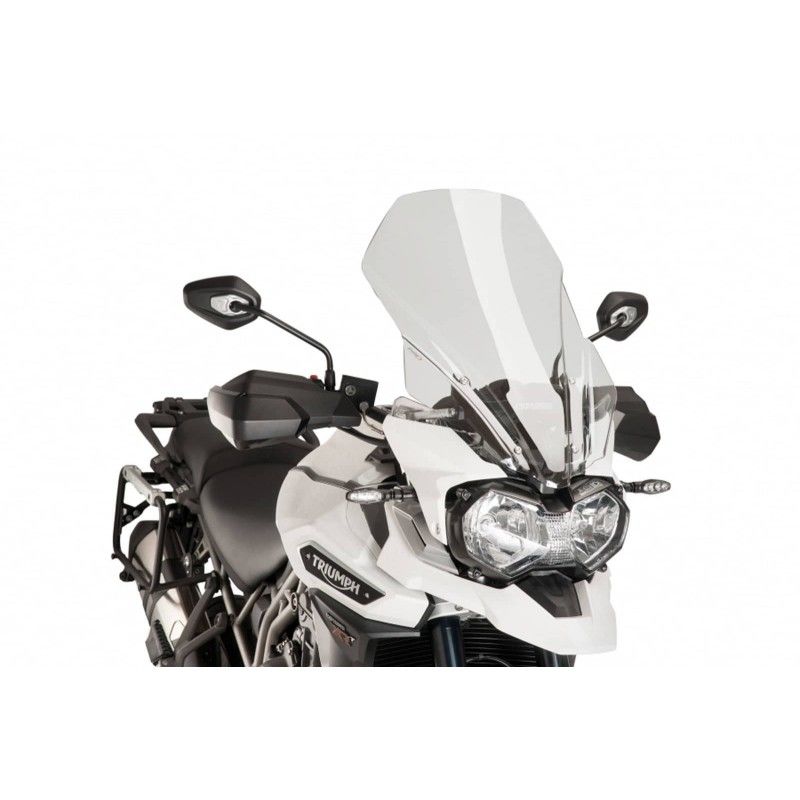 Parabrisas Puig Touring para Triumph Tiger 1200 Explorer XC 16-17 transparente