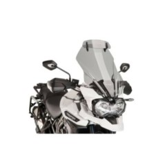 PUIG CUPOLINO TOURING -VISIERA TRIUMPH TIGER EXPLORER-XRT/XCX 16-17 FUME CHIARO