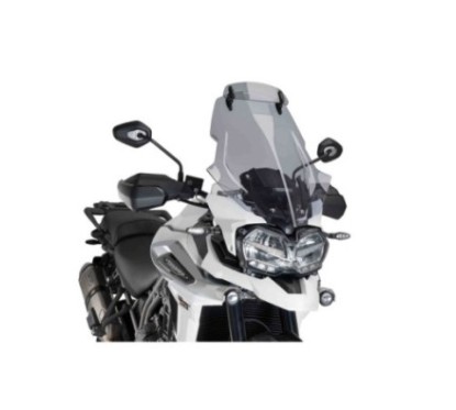 PUIG CUPOLINO TOURING -VISIERA TRIUMPH TIGER EXPLORER-XRT/XCX 18-20 FUME CHIARO