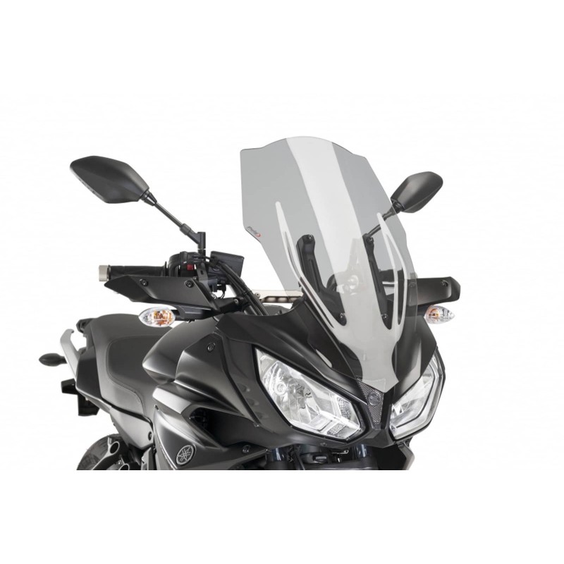 PUIG PARE - BRISE TOURING YAMAHA MT-07 TRACER 16-17 FUME CLAIR