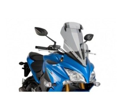 puig windshield touring visor for suzuki gsx s1000f 15 20 light smoke