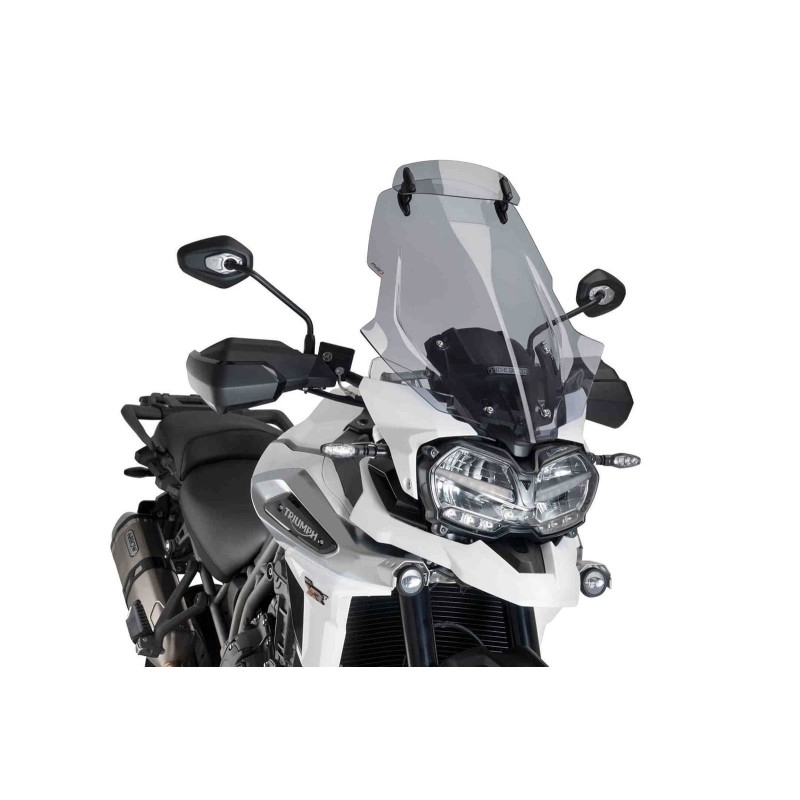 PARE-BRISE-VISIERE PUIG TOURING TRIUMPH TIGER 1200 ALPINE EDITION 20-21 FUMEE CLAIRE