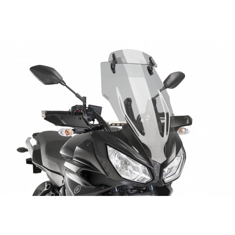 PUIG CUPOLINO TOURING-VISIERA YAMAHA MT-07 TRACER 16-17 FUME CHIARO