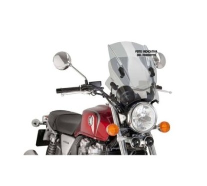 PUIG CUPOLINO UP&DOWN KAWASAKI Z650 17-19 FUME CHIARO