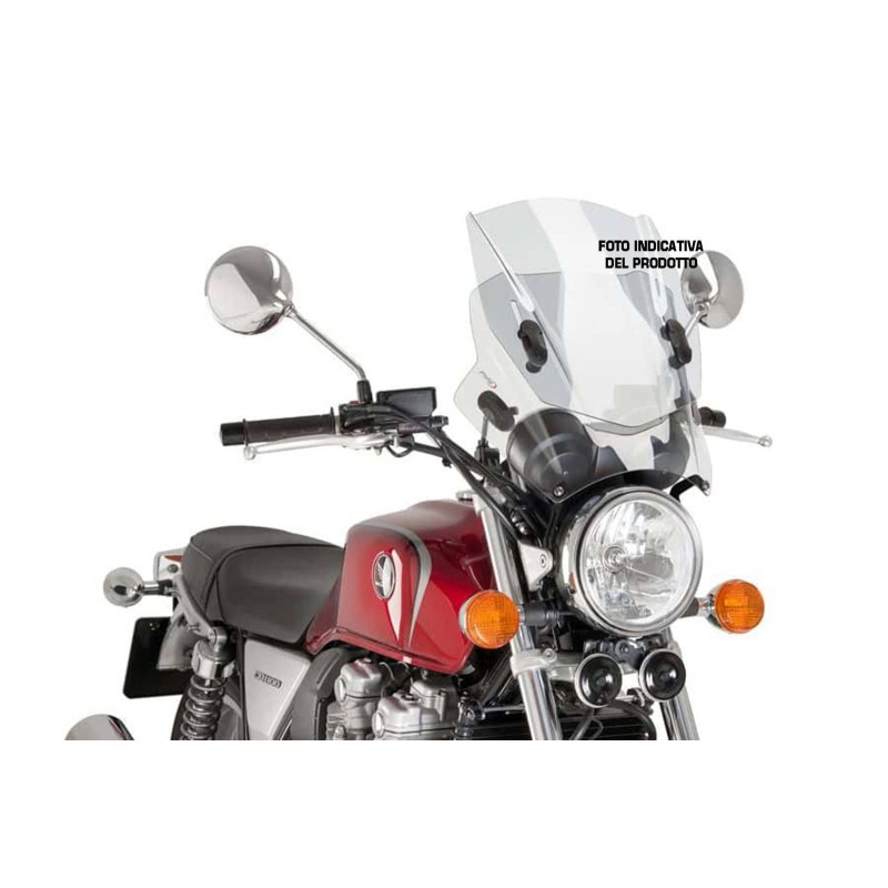 PUIG CUPOLINO UP&DOWN KAWASAKI Z650 17-19 TRASPARENTE