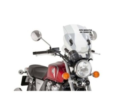 PUIG CUPOLINO UP&DOWN KAWASAKI Z650 17-19 TRASPARENTE