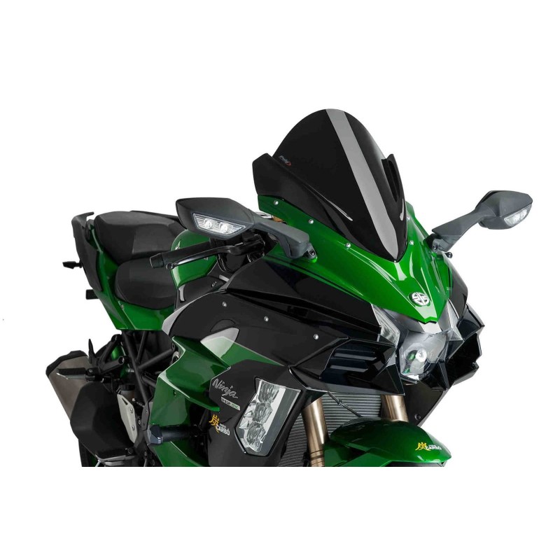 PUIG CUPULA Z-RACING KAWASAKI NINJA H2 SX 18-19 NEGRO