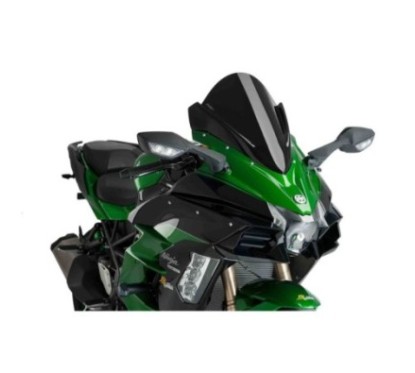 PUIG CUPOLINO Z-RACING KAWASAKI NINJA H2 SX 18-19 NERO